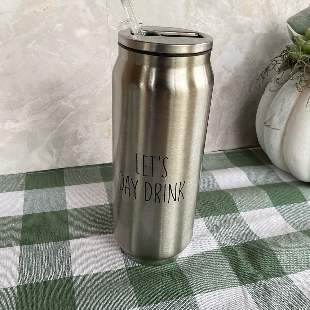Stainless steel water can tumbler